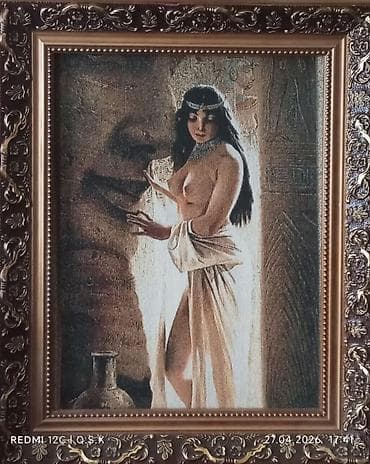 gözəl heyvan şəkilləri: Rəsm əsəri – Şərq tematikalı qadın obrazı - Süjet: Qədim — 1