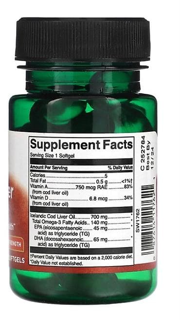 Личные вещи: Amerikadan gelen mehsul.Treska baligin yagi — 2