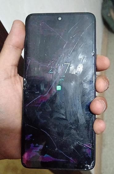 Elektronika: Redmi Note 14, 128 GB, rəng - Qara, Qırıq — 2
