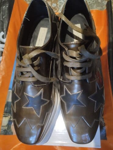 босоножки на тракторной подошве без каблука: Туфли, Размер: 39, цвет - Золотой, Новый — 3