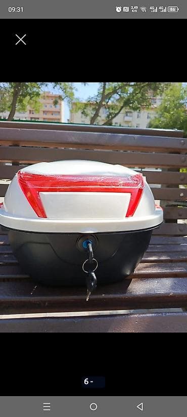 Baqajniklər: Motosiklet üçün arxa Baqajlar 35-azn 1-2-3-ce şəkildə olan baqajlar — 5