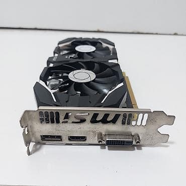 Видеокарты: Видеокарта MSI GeForce GTX 1050, < 4 ГБ, Б/у — 3