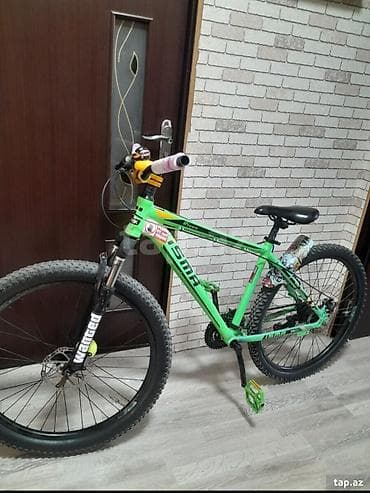 qatlanan velosiped: İdman/dağ velosipedi – ISMA (yaşıl rəng) çox yaxşı vəziyyətdədir heç — 1