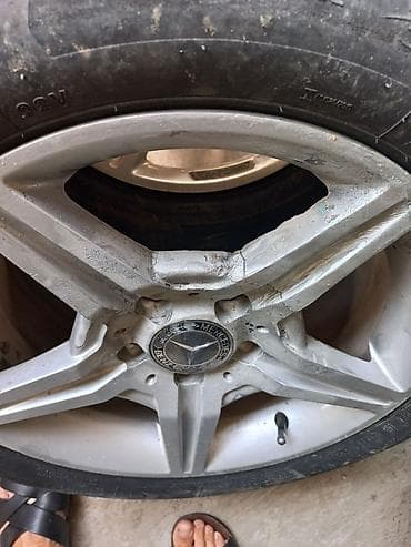 mercedes 160 a: İşlənmiş Disk təkər Mercedes-Benz 205 / 60 / R 16, 5 Boltlu — 2