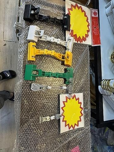 ref: Mağaza və marketlər üçün reklam/qiymət lövhəsi tutacağı. Plastik — 7