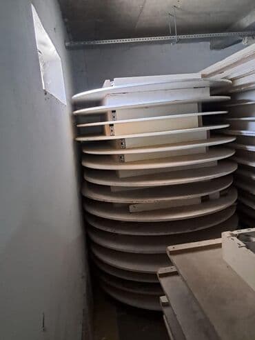 stul restoran: Qonaq otağı üçün, Qatlanmayan, rəng - Ağ Stul — 2