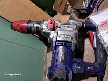 Ağır işlər üçün elektriklə işləyən iki alət dəsti: 1) ROYCE Power+