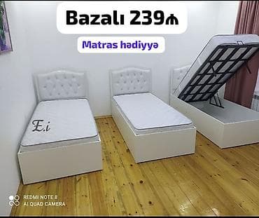 2х yarus carpayı: Yeni, Təknəfərlik çarpayı, Bazalı — 1