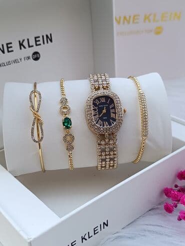 1 qram qızılın qiyməti 2024 750: Yeni, Klassik Saat dəsti, rəng - Qızılı — 10