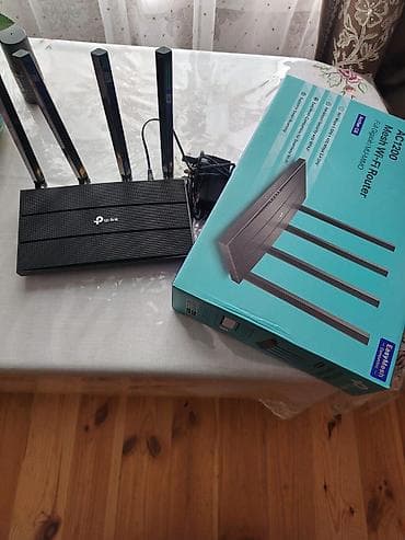 Tiplink router təcili satılır tep təzədir heç işlənməyib 4 antinalidi
