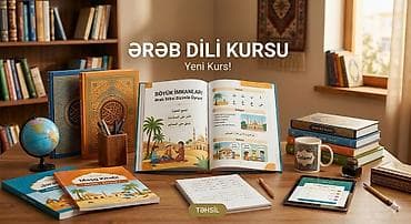 Xarici dil kursu, Ərəb dili, Böyüklər üçün, Uşaqlar üçün, Diplom, sertifikat