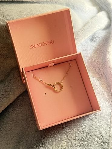 Boyunbağılar: Boyunbağı, Swarovski, Çəhrayı qızıl — 1