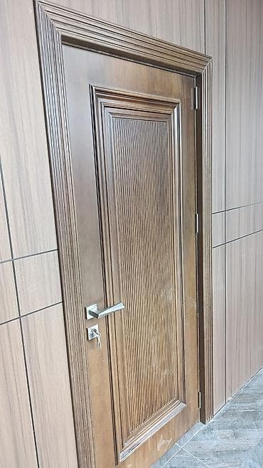 isiq generatoru: Ağ rəngli şüşəli otaq qapısı - Klassik dizayn: 3x3 bölməli (cəmi 9 — 2