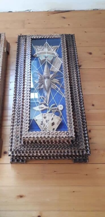 каркасные бассейны в баку: Məhsul: Taxta nərd taxtası (oyma və bəzəkli) - Material: Tam qoz — 20