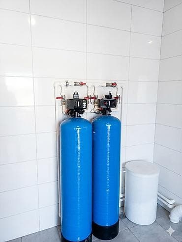 su filteri: İki kolonkalı su yumşaltma və təmizləmə sistemi - İkili filtrləmə — 1