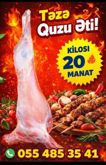 Təzə quzu əti – şiş, kabab və gündəlik yeməklər üçün ideal. Təbii lalafo.az -da Təzə quzu əti – şiş, kabab və gündəlik yeməklər üçün ideal. Təbii
