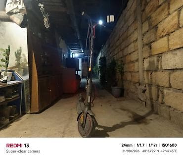samokat scooter: Elektrik skuter – Xiaomi Mi Electric Scooter seriyası Tekerinde — 4