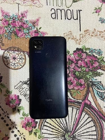 Audio: Redmi 9, 128 GB, rəng - Qara, Barmaq izi — 2