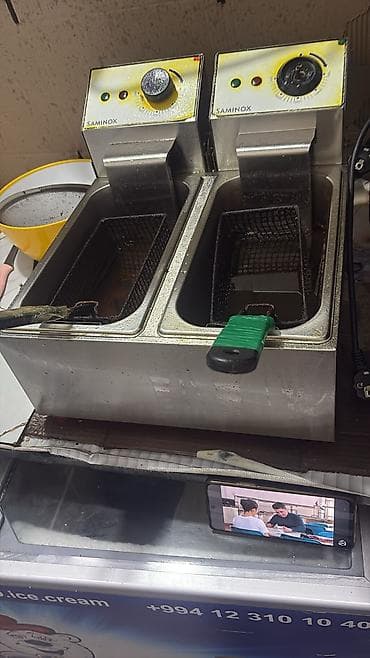 doner bıcağı: Fri kartof üçün, Saminox, Cüt gözlü — 1
