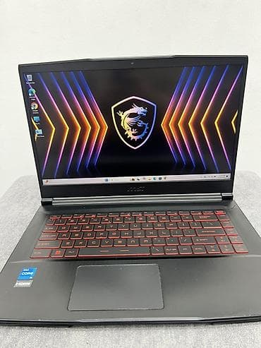 gaming notebook qiymetleri: İşlənmiş MSI, 15.6 ", Intel Core i3, 512 GB, Ünvandan götürmə, Ödənişli çatdırılma — 7