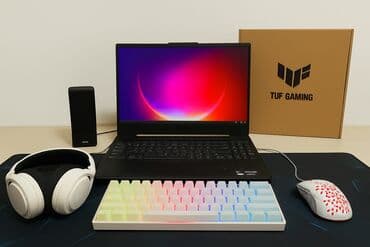 💻ASUS TUF Gaming A15💻 Windows 11 pro💻 EKRAN: (FHD 144hz) YADDAŞ :512gb