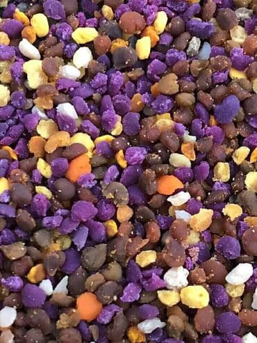 berde mal bazari: Çiçək tozu ( Polen) arı məhsulu yaş formada. 100 qramı 10 manat. Ünvan — 2