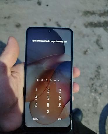 redmi telefonu: Redmi Note 12, 256 ГБ, цвет - Голубой, Отпечаток пальца — 2