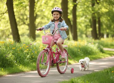 velosiped sekilleri qiz ucun: İki təkərli Uşaq velosipedi 16" — 2