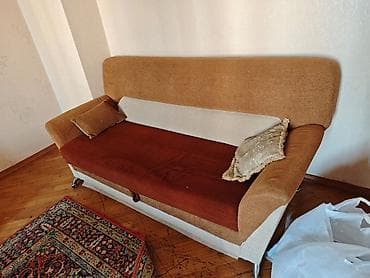 sultan divan: İşlənmiş, Divan, 2 kreslo, Divan, Bazasız, Açılmayan — 1