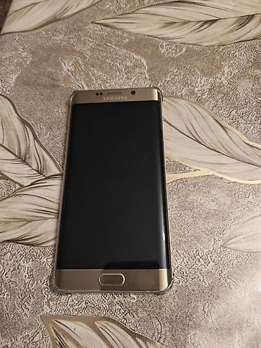 Samsung Galaxy S6 Edge Plus, rəng - Qızılı, Barmaq izi