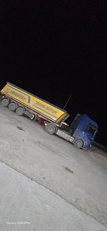 hyundai yuk masinlari: MAN TGA 4x2 traktor + SCHMITZ üçoxlu yarımqoşqu (küpə/kuzov tipli — 3