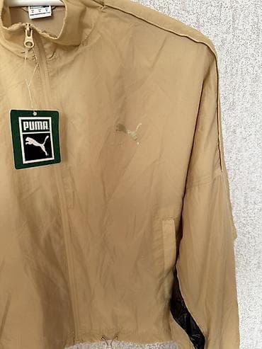 smart saat huawei: PUMA yüngül küləkkeçirməz jaket - Rəng: bej - Bədən: qısa kəsim - — 3