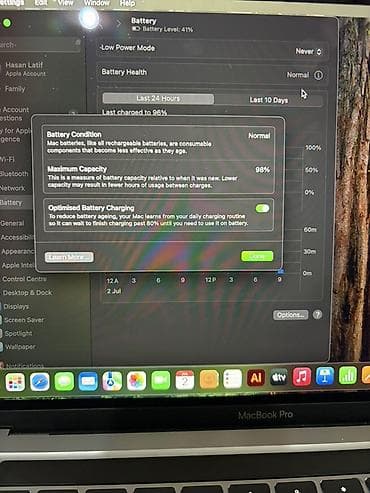 dell notebook: Apple MacBook Pro 13" (2022, M2) - Çip: Apple M2 - Ekran: 13 düym — 4