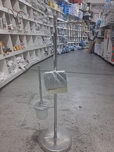 salfet qabı: Çoxfunksiyalı sərbəst dayanan tualet aksesuarı stendi - Material — 2