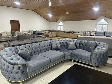 acilan divan: Künc divan, Qonaq otağı üçün, Parça, Bazalı, Açılan, Kitab — 10