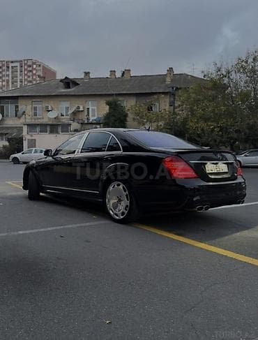 Avtomobil satışı: Mercedes-Benz S-Class (W221) sedan, qara rəng, benzinli, avtomatik — 2