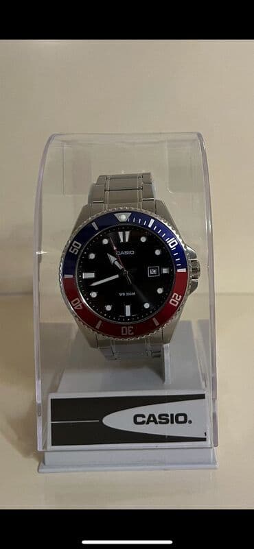 irshad telecom is saatlari: Yeni, Qol saatı, Casio, rəng - Gümüşü — 4