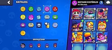 metal türbalar: Brawl Stars hesabı – yüksək səviyyəli profil - Kupa Yolu: 28,862 - — 6