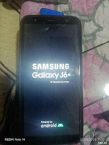 philips xenium 9@9h: Samsung Galaxy J6 Plus, 32 GB, rəng - Qara — 1
