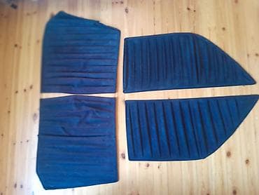 Avtomobil qapıları üçün 4 ədəd daxili üzlük komplekti - Rəng: qara -