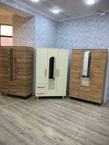 dolab satisi: Yeni, Açılan, 3 qapılı Düz dolab, Qarderob, paltar dolabı, Azərbaycan — 6