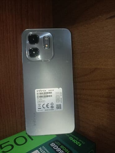 mətbəx qaz sobaları: Infinix HOT 50i, 256 GB, rəng - Gümüşü — 1