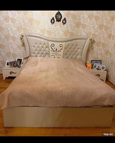 Çarpayılar: İşlənmiş, İkinəfərlik çarpayı, Matras ilə — 1