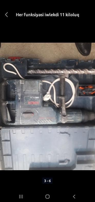 Qaynaq, svarka aparatları: Bosch GBH 11 DE professional perfarator/dəlmə‑zədələmə aparatı - 11 — 2