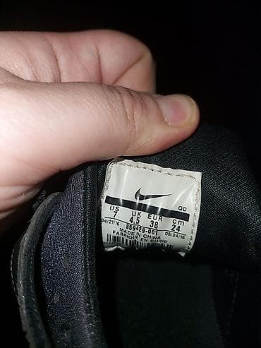 кросовки: Цвет - Черный Кроссовки, Nike, Размер: 38, Унисекс — 3