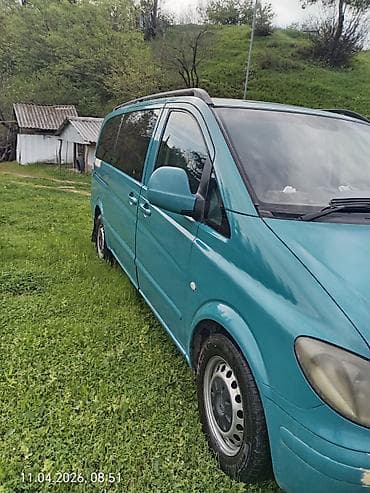 vito şuşələri: Mercedes-Benz Vito (W639) miniven - Kuzov tipi: uzun baza, 4 qapı — 2