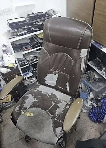 Təkərli, Qolları tənzimlənmir, Süni dəri — 1