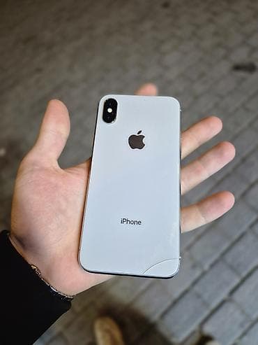 IPhone X, 64 GB, Gümüşü, Face ID