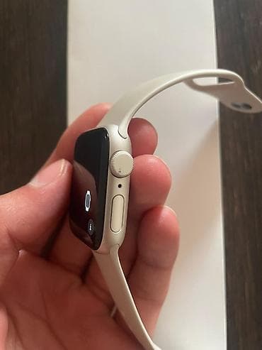 smart whatch: İşlənmiş, Smart saat, Apple, Suya davamlı, rəng - Bej — 2