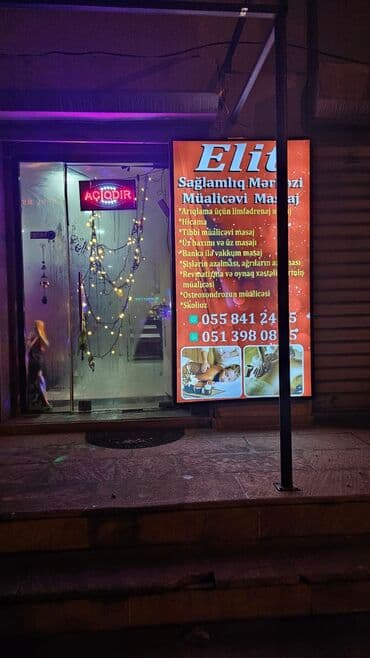 masaj salonu hezi aslanovda: Spa və massaj xidmətləri - Ünvan: Ziya Bünyadov prospekti ətrafı — 10